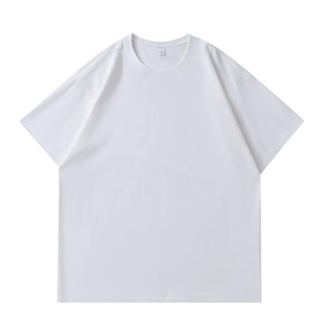 260g heavyweight drop-shoulder knitted T-shirt-22000