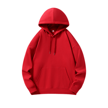 T330-330g cotton terry drop shoulder hoodie