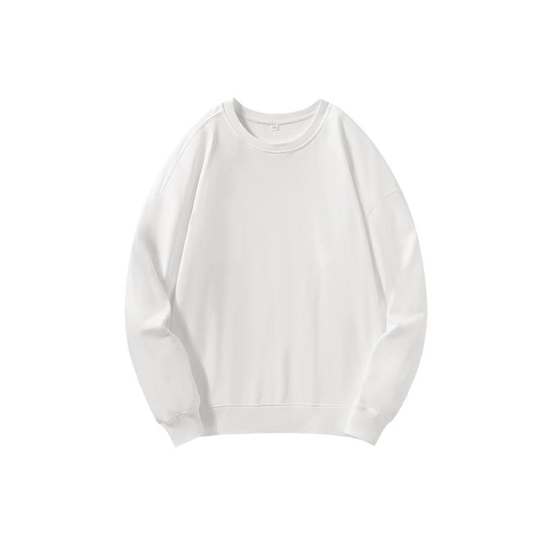 330g Drop Shoulder Round Neck Sweatshirt